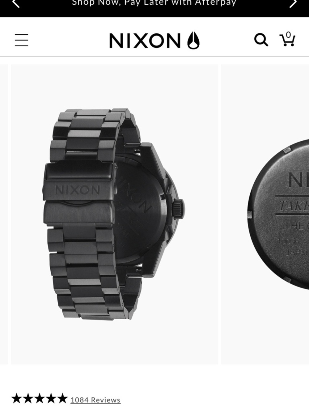 Nixon The Corporal Black Stainless Steel Watch - Picture 3 of 5